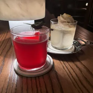 Strawberry cocktail