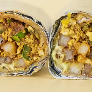 "Land of Enchantment" Vegan Burrito