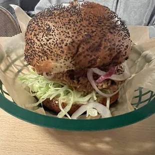 Plum Chicken Sandwich