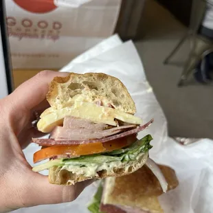 Italian Sandwich is deeeeelicious