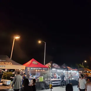 Food Vendors during Foodie Thursdays