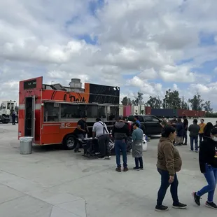 Catering for 250 people at Restoration Hardware Warehouse!