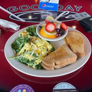 Green Eggs breakfast