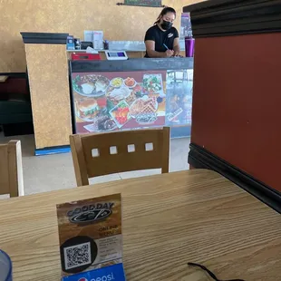 Front counter at Good Day Cafe