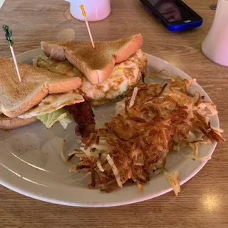 Fried Egg Sandwich on Texas Toast