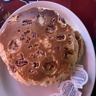 Banana Nut Pancake Combo