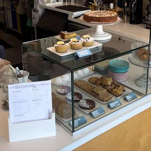 Daily selection of house-made pastries