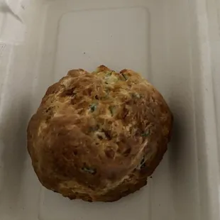 Cheddar herb biscuit