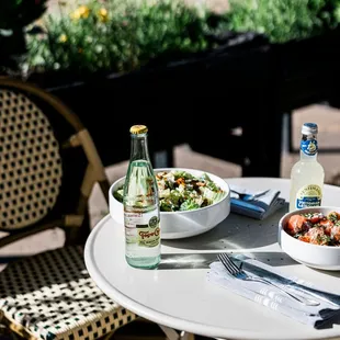 Lunch Outside on the Patio!