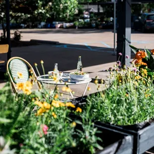 Lunch Outside on the Patio!