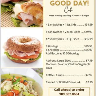 Catering Menu