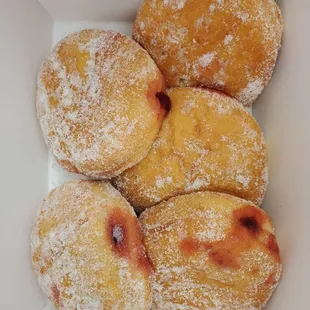 Vegan jelly-filled donut porn