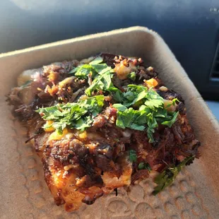 My fave is this Terry Black&apos;s Brisket pizza. A touch my Mike&apos;s Hot Honey gives this a subtle flavor &amp; brings it all together.
