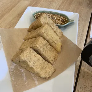 Fried Organic tofu