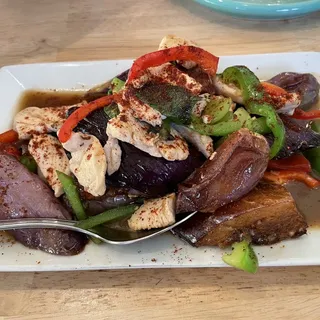 Sweet Basil Eggplant