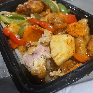 Sweet and Sour with Chicken