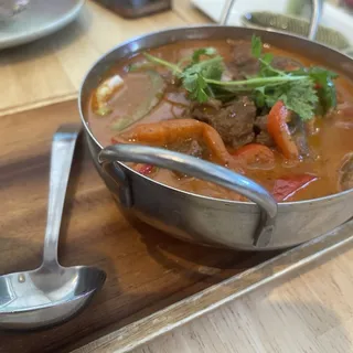 Panang Beef Curry Stew