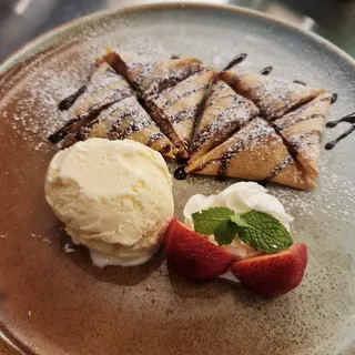 Fried Banana Samosa