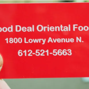 Good Deal Oriental Food