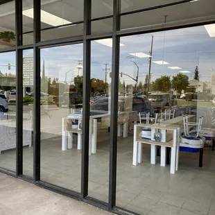 lots of light in our studio!