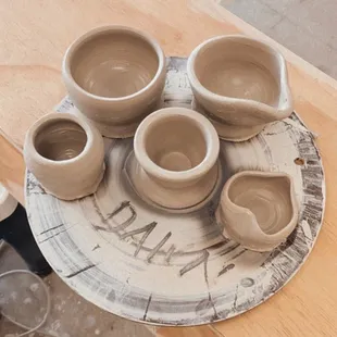 This is from the throwing/wheel class