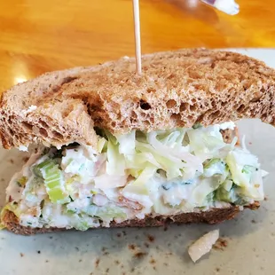 This is one yummy sandwich.