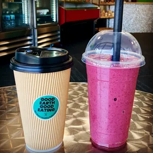 Tea and Smoothie
