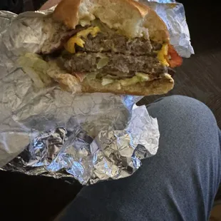 Double Bacon Cheeseburger