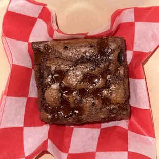 Hot Honey Chocolate Chunk Brownie