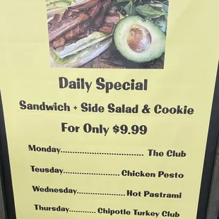 Daily special