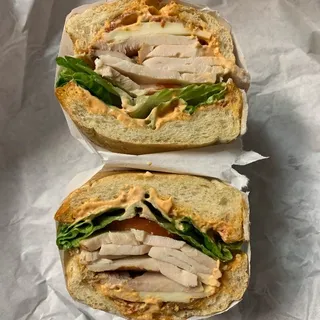 Chipotle Turkey Club Sandwich