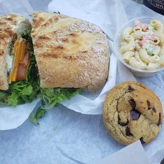 The Natural Veggie Sandwich