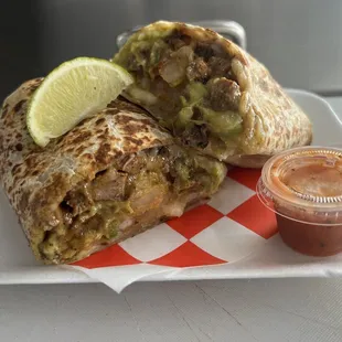 Cali Style Burrito