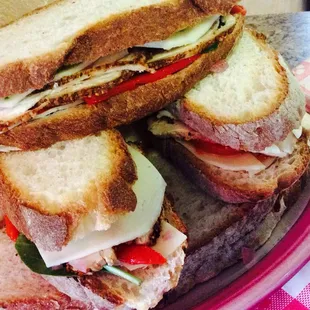 Pesto Chicken Panini Special of the day....