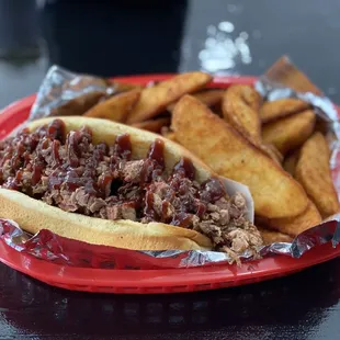 Brisket Hot Dog