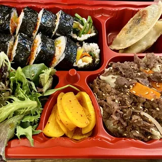 Gimbap and Bulgogi (Ribeye) Box