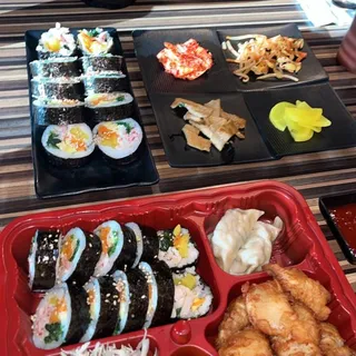 Gimbap Boneless Fried Chicken Box ( )