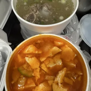 Tofu Soup with Pork