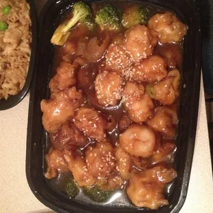 Sesame chicken on hit