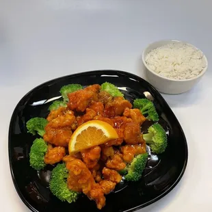 Orange chicken