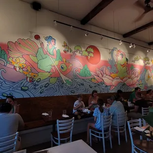 Painting on the inside