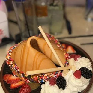 crepes, food