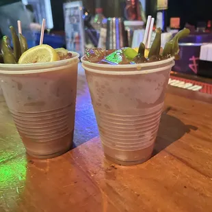 Breakfast of the real ones: Bloodies off Bourbon