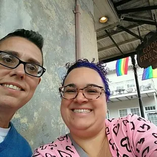 On our honeymoon road trip!