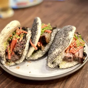 Poppyseed steamed bun