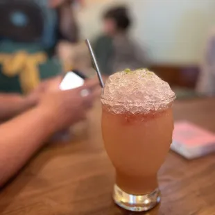 Under the red lantern