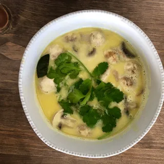 Tom Kha Pumpkin Soup