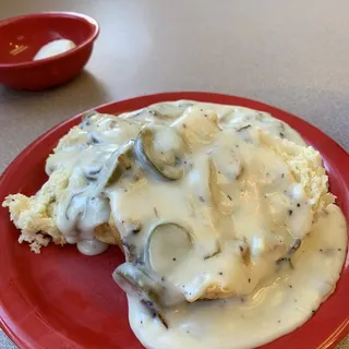 Two Biscuits & Gravy