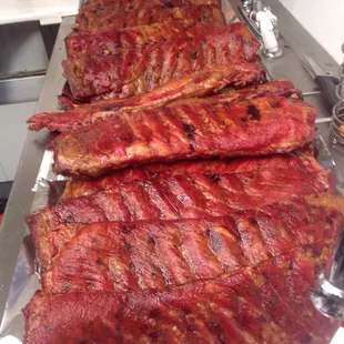 Fresh Smoked Ribs