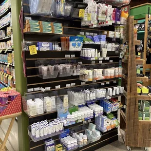 a variety of products for sale